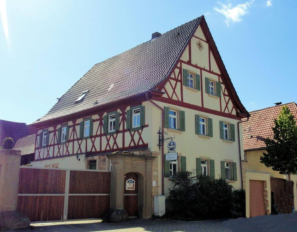 Zehnthof Hotel Geldersheim Bagian luar foto