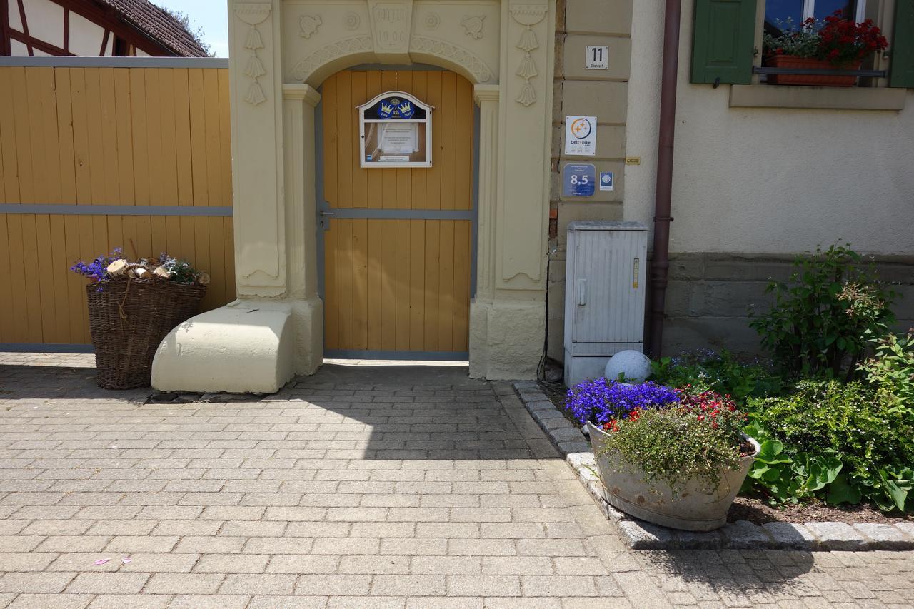 Zehnthof Hotel Geldersheim Bagian luar foto